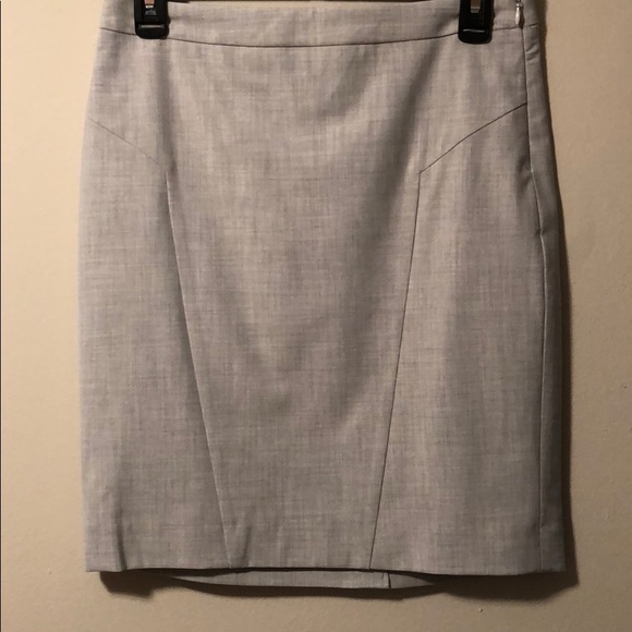 Light Gray Pencil Skirt- NWT - Picture 1 of 4